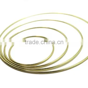 High Quality Bright Color Metal O Ring for Handbag Round Ring, Butt Welded Steel Wire Rings ID 1" thumbnail-4