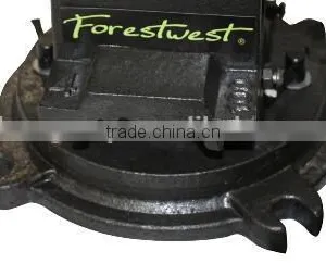 4" Cross Slide Vice With Swivel Base thumbnail-6