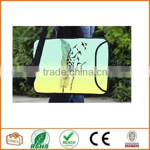 13-Inch Take These Broken Wing and Learn To Fly Waterproof Neoprene Laptop Sleeve Case Bag Handbag With Extra Side Pocket thumbnail-3