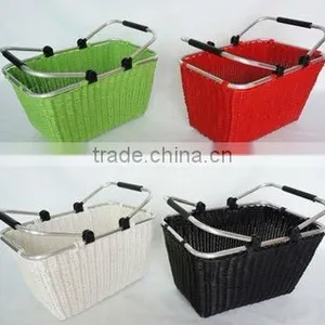Colorful PE Shopping Basket thumbnail-1