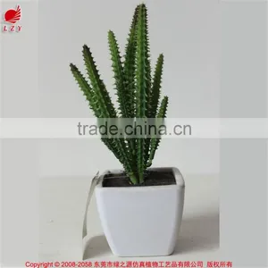 Artificial Mini Succulent Bonsai Potted Succulent Small Potted Plant thumbnail-1