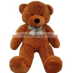 NET Giant Big Cute Deep Brown Plush Teddy Bear Huge Soft 100% Cotton Toy thumbnail-1