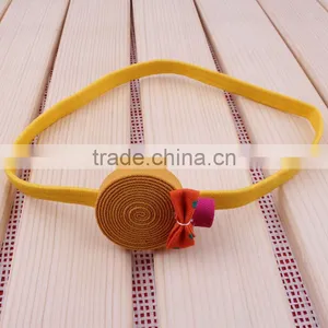 Hot Sale Fabric Flower Hairband for Kids Hair Accessories thumbnail-5