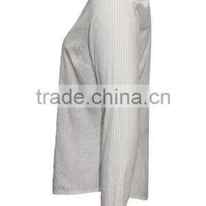 Wholesale Ladies Tops Cheap Price Long Sleeve Mature Blouse for Women thumbnail-4