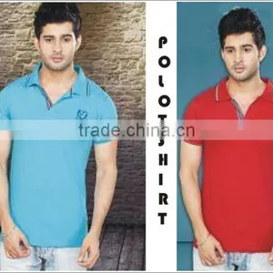 Polo Neck T-Shirts Men thumbnail-1