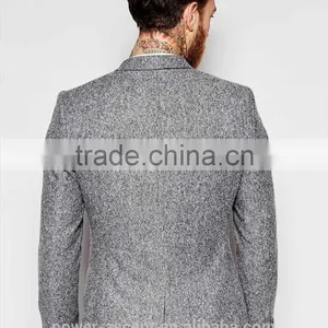 2016 Men's Suit Jacket Style Long Woolen Winter Jackets thumbnail-2