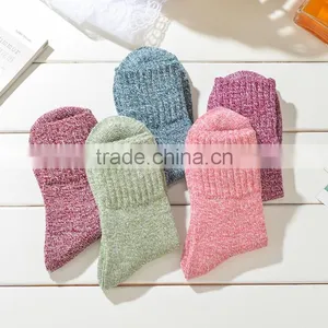 Zm21804a Wholesale Women Autumn Winter Socks Thick Warm Girls Horiery thumbnail-4