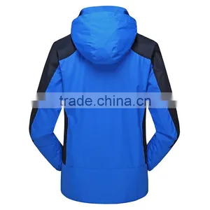 Men's Blue Thick Outstanding Softshell Jacket With Low Price thumbnail-2