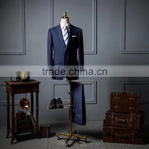 Top Sale Man Business Blue Coat Pant Men Suit thumbnail-2