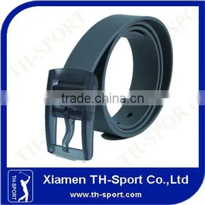 Personalized Men's Gel Grey Golf Belts thumbnail-1