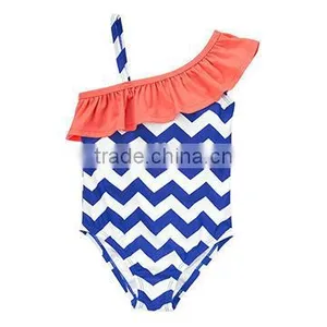 Kids Swimsuit Swimwear One Piece Cut Bow thumbnail-1