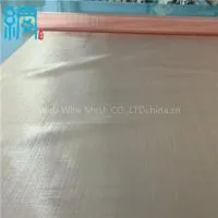 80mesh Woven Pure Copper Wire Mesh thumbnail-1