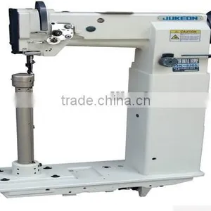 Super High Post Bed Compound Feed Lockstitch Sewing Machine thumbnail-1