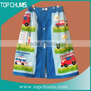 Custom Printed Sheared Terry Skirt for Kids thumbnail-1