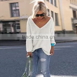Walson New Fashion Women Loose Long Sleeve Tops Blouse Shirt Casual Cotton T-Shirt Sweater Cardigan thumbnail-2