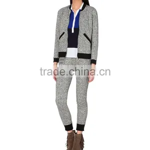 Ladies Youth Trendy Sports Jersey Jacket thumbnail-2