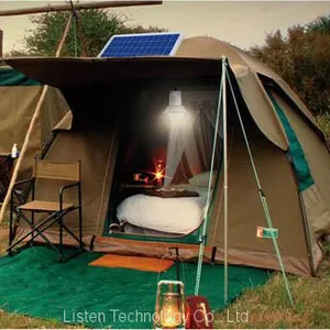 5W Solar LED Lamp Emergency Home Outdoor Camping Hunting Light Lamp thumbnail-2