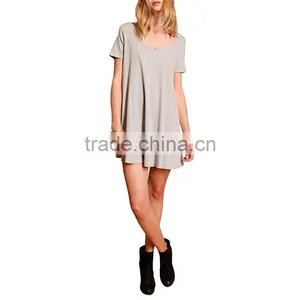 Line V Neck Mini Pictures of Girls Without Dress thumbnail-3