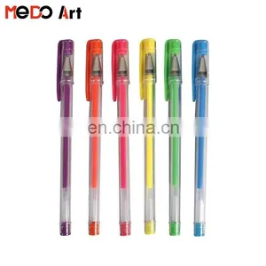 Low Price Rainbow Pack 24 Multicolor Gel Pens Set Colored Ink Pen Set thumbnail-4
