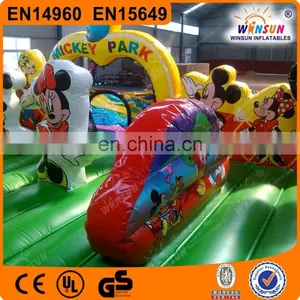 2015 Best Selling Inflatable Fun City Large for Rental thumbnail-2