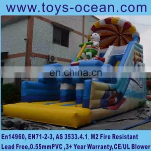 2016 New Design China Inflatable Bear Slide ,inflatable Toboggan Slide thumbnail-1