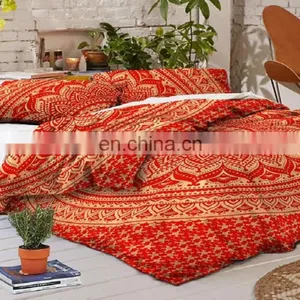 India Suppliers Home Textile Hot Products Cotton Cheap Indian Duvet Cover thumbnail-1