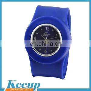 New Product Promotional Silicone Wrist Snap Watch thumbnail-1