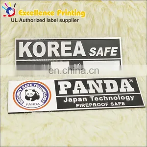 Custom Private Sticker Car Metal Nameplate thumbnail-4