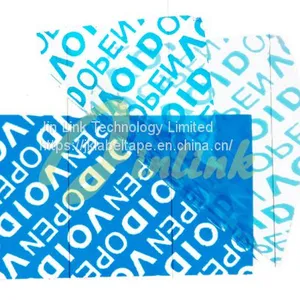 Full Residue Tamper Evident Security VOID Label Material,Tamper Proof Security Label,tamper Evident Security Tape thumbnail-1