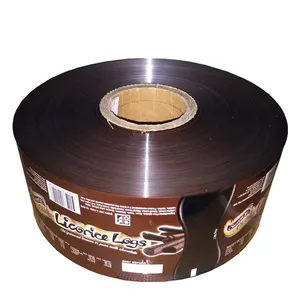 Bopp Metalized Film Roll With Heat Sealing Function as Biscuits Sachet thumbnail-2