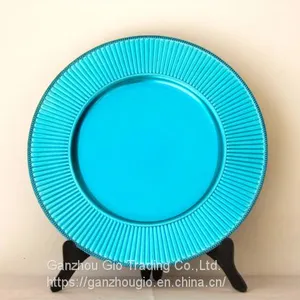 Plastic Charger Plate,christmas Decoration Plate Charger Plate Made in China YF-60056 thumbnail-5