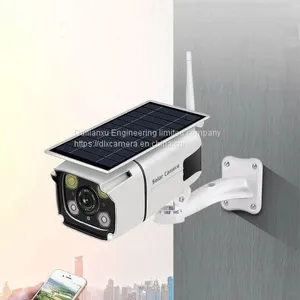 Newest Technology 1080P 2Mp Solar Wireless Max.128G SD HMD IP IR Camera With Two Ways Audio and APP thumbnail-1