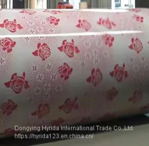 Flower Design PPGI and Marble/Wood Pattern Steel Coil thumbnail-5