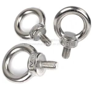 Galvanized Lifting Bolts Stainless Steel With Nut Eye Bolts thumbnail-1