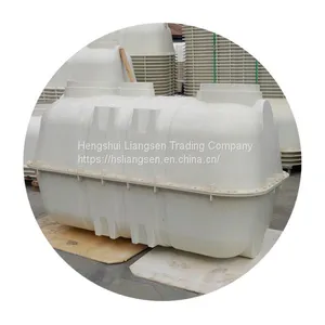 2500 Liter Fiberglass Septic Tank Anti-Corrosion FRP GRP Water Storage Tank thumbnail-1