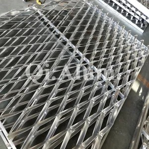 PPG Paint Aluminum Expanded Mesh Panel For Exterior Construction Decorative thumbnail-2