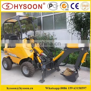 Hysoon Towable Mini Backhoe Loader for Sale thumbnail-2