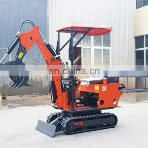 Best Selling Mini Digger 800kg Garden Mini Excavator thumbnail-5