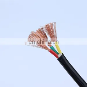 2 Core Power Cable Flexible PVC Insulated 4 Core Cable Wire Copper Electronical Cable thumbnail-2