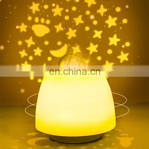 Gift Cute Star Sky Projection Desk Lamp Bedroom Dream Atmosphere Usb Led Table Night Light for Kids thumbnail-2