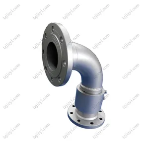 Stainless Steel High Pressure 90 Degree Flange Connection Hydraulic Water Swivel Joint for Fire Fighting System thumbnail-1