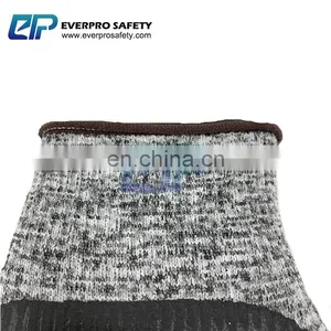 Gray Nylon Lunar Foam Nitrile Palm Dip Gloves On Salt Pepper thumbnail-2