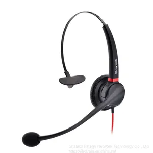 Hion U90 Popular Calling Center Online Teacher’s Best Choice USB Dual Microphones Noise Reduction Headphone thumbnail-2