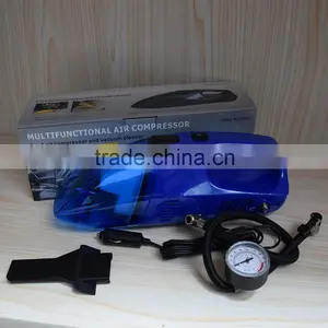 DC12V Mini Car Vacuum Cleaner With Car Air Compressor thumbnail-1