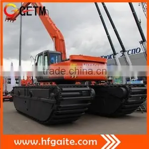 Floating Excavator Pontoons for 24T Excavator Assemble thumbnail-5