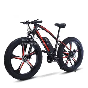 21 Speed Beach Cruiser Electric e Bike 48v 26inch Electric Bicycle Kit thumbnail-1
