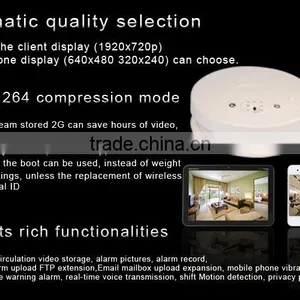 Global Eyes H.264-720P Long Distance Wireless Control Monitor,h.264 Ptz Wifi ip Camera,mini Camera thumbnail-3