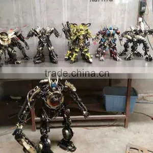 Steel Garden Decoration Sculpture For Outdoor Shows Statue thumbnail-3