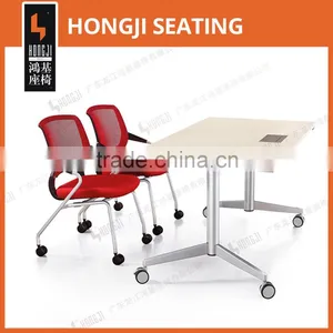 New Modern Movable Folding Conference Table and Chair HD-09-M thumbnail-1