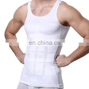 Men's Slimming Body Shaper Compression Vest Tummy Control Shapewear Man Bodywear Abdomen Underwear thumbnail-1